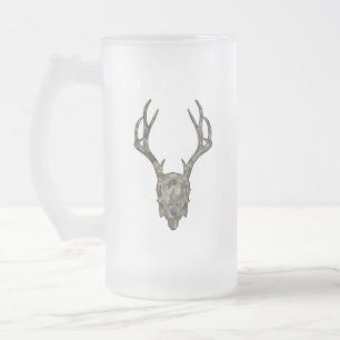 Chope Givrée Jackalope Ten Point Monture Européenne Crâne Camo