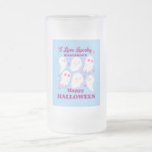Chope Givrée J'adore Halloween Éffrayant.. (Centre)