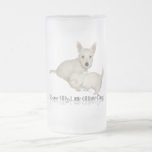 Chope Givrée J'adore mon petit chien blanc - chiots Westie !