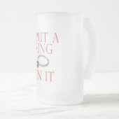 Chope Givrée J'ai mis une bague sur le Fiançailles Groom (Devant droit)