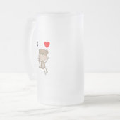 Chope Givrée J'aime des singes (Devant gauche)