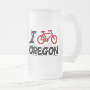 Chope Givrée J'aime faire un cycle l'Orégon