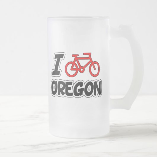 Chope Givrée J'aime faire un cycle l'Orégon (Droit)