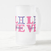 Chope Givrée ♊  J'Aime Gemini-Best Zodiac Signe Bière Gelée (Devant droit)