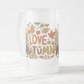 Chope Givrée J'aime l'automne (Devant gauche)