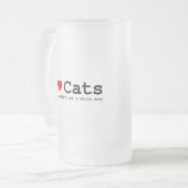 Chope Givrée J'aime les chats (mais je ne pouvais pas en manger (Devant gauche)