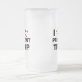 Chope Givrée J'aime les coeurs du président Trump (Centre)