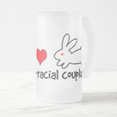 Chope Givrée J'aime les couples Inter-raciaux (Devant droit)