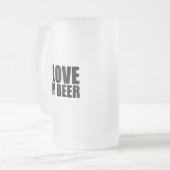 Chope Givrée J'aime ma bière (Devant gauche)