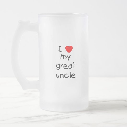 Chope Givrée J'aime mon grand oncle (Gauche)