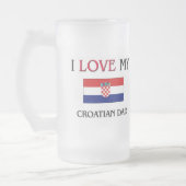 Chope Givrée J'aime mon papa croate (Gauche)