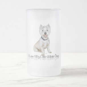 Chope Givrée J'aime mon petit chien blanc - Westie