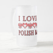 Chope Givrée J'Aime Mon Polonais Babcia (Devant gauche)