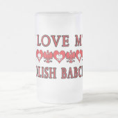 Chope Givrée J'Aime Mon Polonais Babcia (Centre)