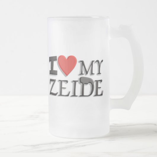 Chope Givrée J'aime mon Zeide (Droit)