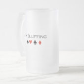 Chope Givrée Je bluffe le T-shirt (Devant gauche)