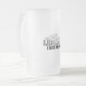 Chope Givrée Je déteste les gens (Devant gauche)