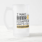 Chope Givrée Je fais la bière disparaître drôle (Gauche)