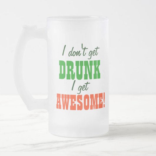 Chope Givrée Je ne m'obtiens pas ivre deviens impressionnant ! (Gauche)