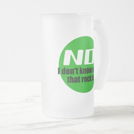 Chope Givrée Je ne sais pas ce qu'est ce rocher (vert) (Devant droit)