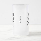 Chope Givrée Je suis ici pour Pot Funny Poker Chip Casino (Centre)