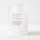 Chope Givrée J'essaye d'être héroïque (Devant gauche)