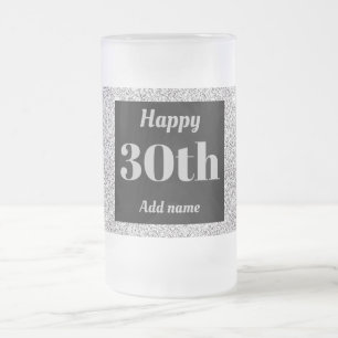 Chope Givrée Joli cadeau d'anniversaire personnalisé 30e