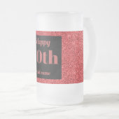 Chope Givrée Joli cadeau d'anniversaire personnalisé 50e (Devant droit)