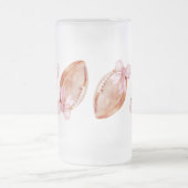 Chope Givrée Jolie cascade de football féminin avant aquarelle (Centre)