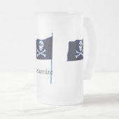 Chope Givrée jolly roger drapeau de pirate (Devant droit)