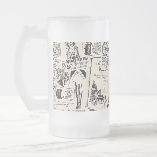 Chope Givrée Journal Ancien  (Gauche)