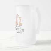 Chope Givrée Joyeuse fête des mères 🦒 Giraffe + Papillons (Devant droit)