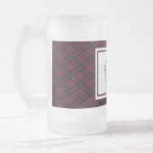 Chope Givrée Joyeuses Vacances Rouge Plaid (Gauche)