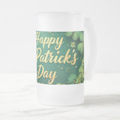 Chope Givrée Joyeux design de trèfle de la Saint-Patrick (Devant droit)