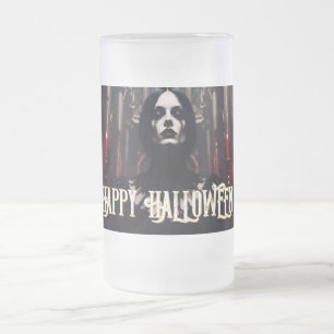 Chope Givrée Joyeux Halloween - Célébration gothique sombre