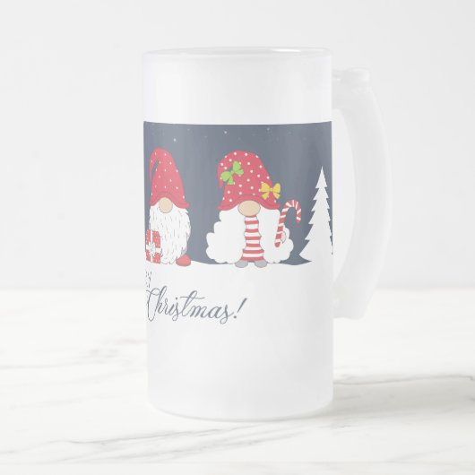 Chope Givrée Joyeux Noël Gnomes (Devant droit)