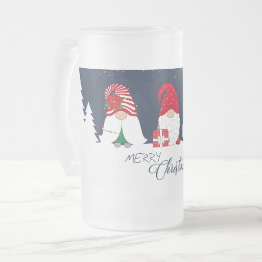 Chope Givrée Joyeux Noël Gnomes (Devant gauche)