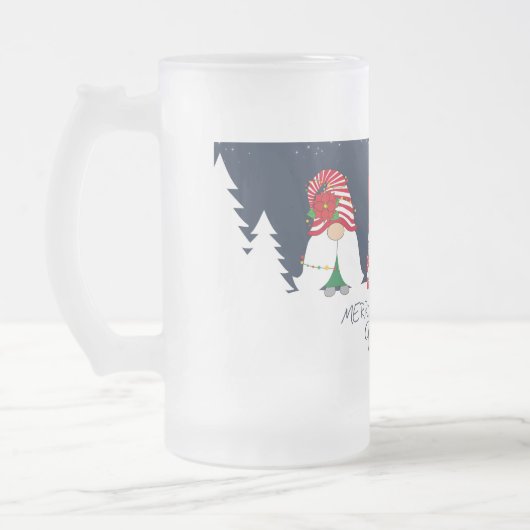 Chope Givrée Joyeux Noël Gnomes (Gauche)