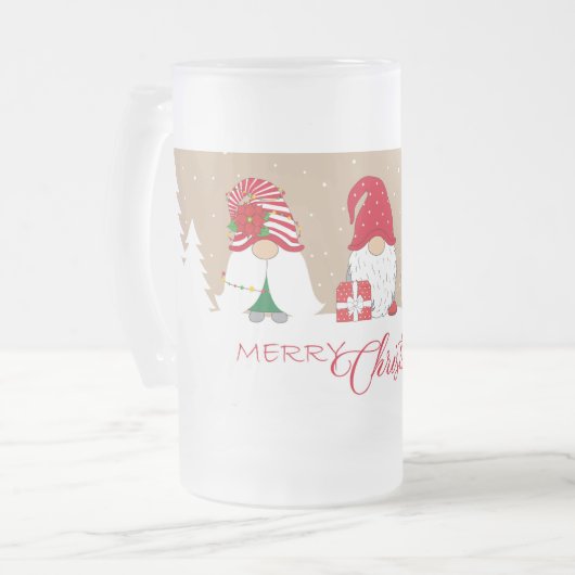Chope Givrée Joyeux Noël Gnomes (Devant gauche)