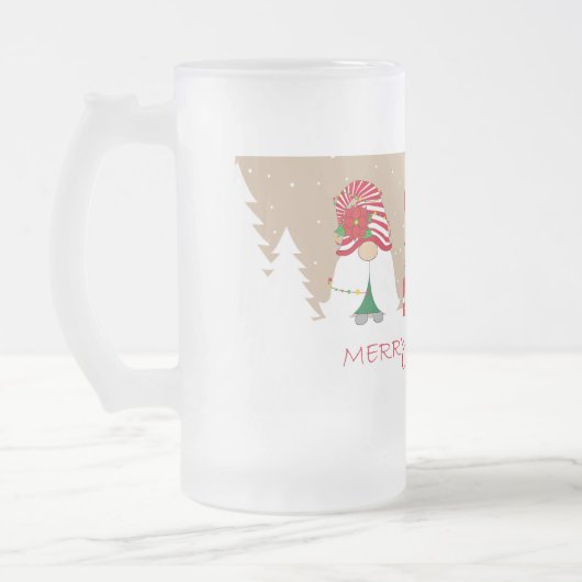 Chope Givrée Joyeux Noël Gnomes (Gauche)