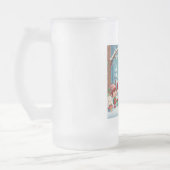 Chope Givrée Joyeux Noël/père Noël/neige elfes (Gauche)