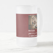 Chope Givrée Joyeux Noël Photo personnalisée (Devant droit)