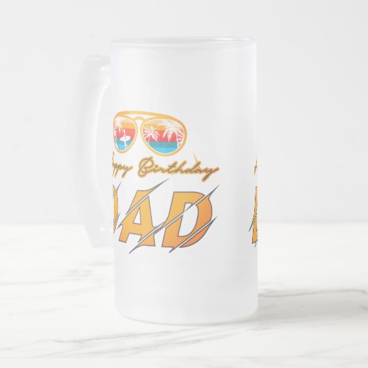 Chope Givrée Joyeux père d'anniversaire (Devant gauche)