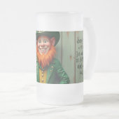 Chope Givrée Joyeux Saint Patrick's Day Leprechaun (Devant droit)