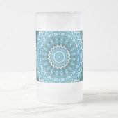 Chope Givrée Kaleidoscope / Mandala Bleu Clair (Centre)