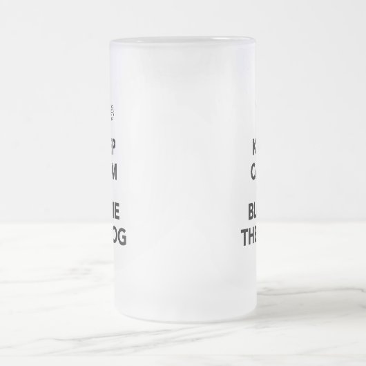 Chope Givrée Keep Calm and Blame The Dog (Centre)