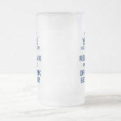 Chope Givrée King Papa s'amuse à se détendre et à boire de la b (Centre)