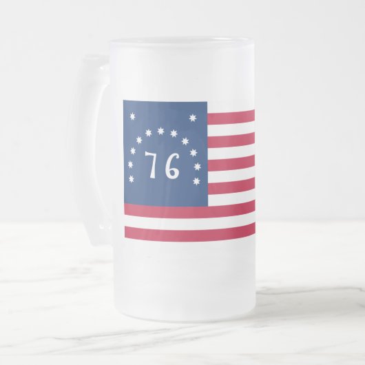 Chope Givrée La bannière de Bennington : le 76 drapeau de batai (Devant gauche)