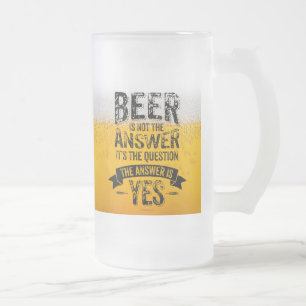 Chope Givrée La Bière N'Est Pas La Réponse