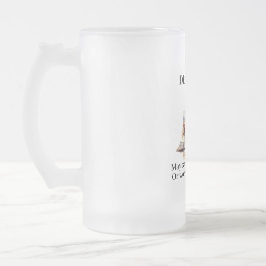 Chope Givrée La lecture de Bulldog français peut causer une per (Gauche)